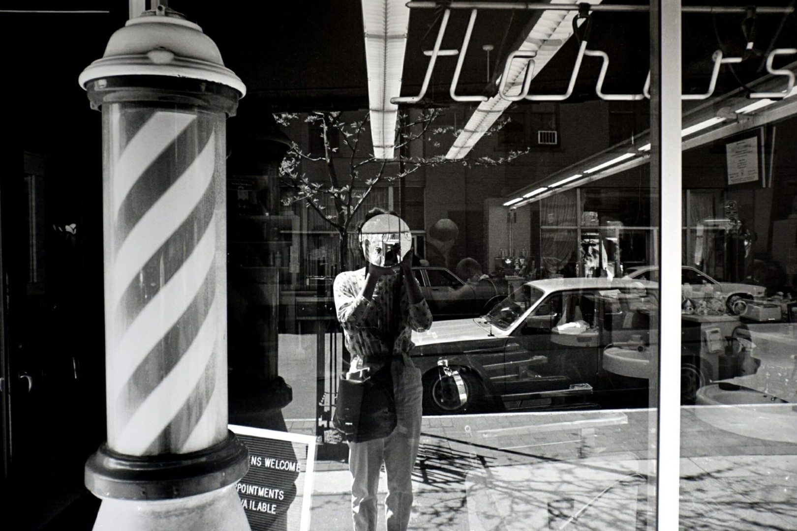 <span style="font-weight:normal;">Barbershop Window, San Francisco, 1984</span>