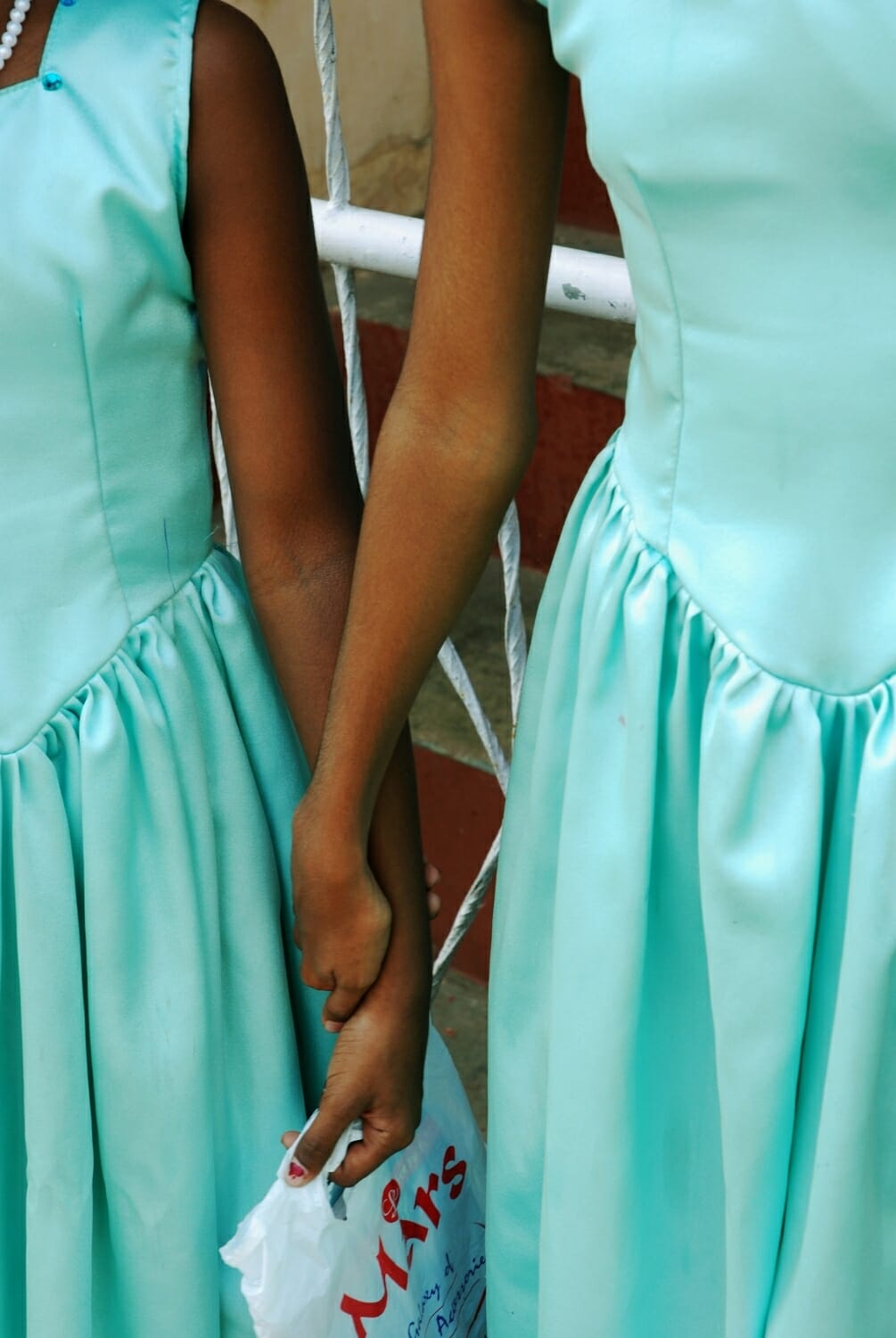 <span style="font-weight:normal;">Sisters Holding Hands, Cochin, 2008</span>